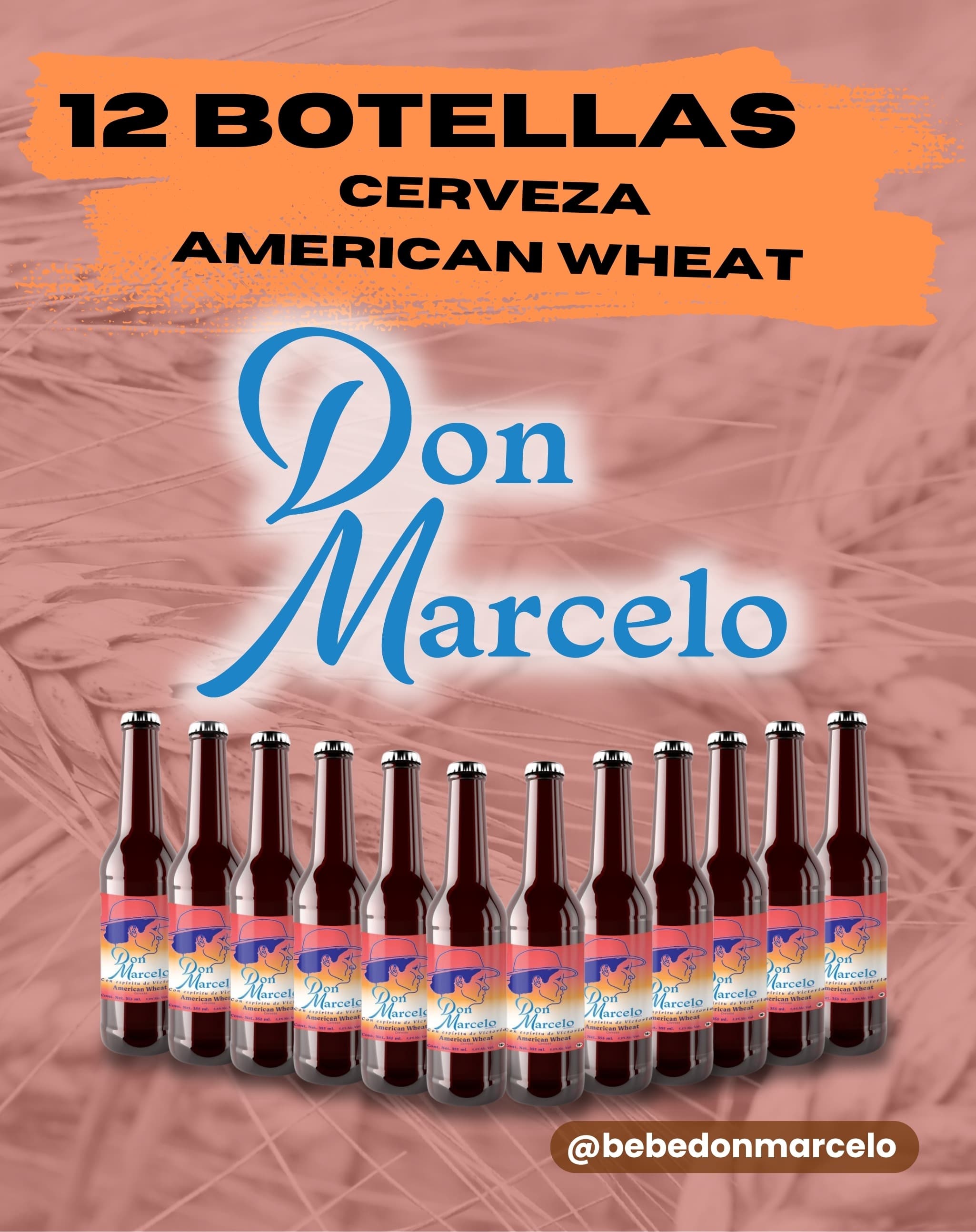 12 botellas American Wheat