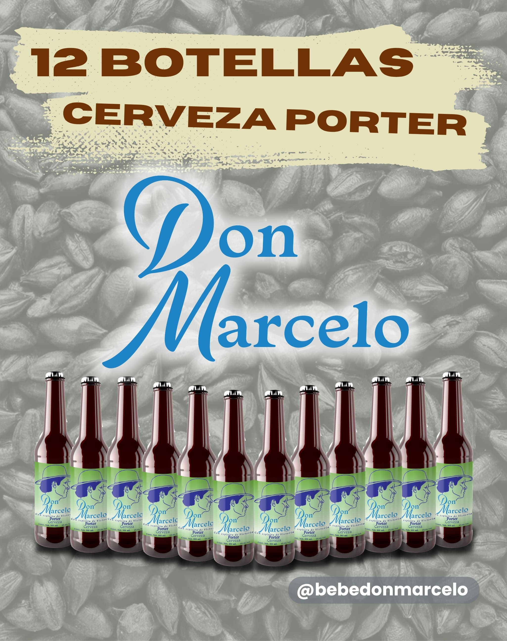 12 botellas de Porter