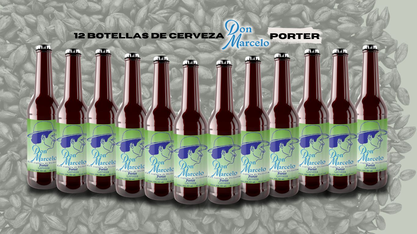 12 botellas de Porter