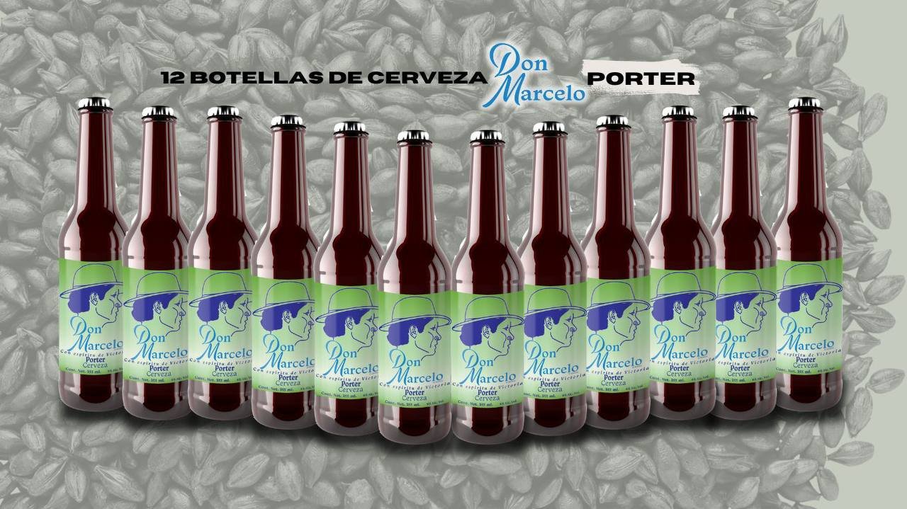 Cerveza oscura de elaboración artesanal